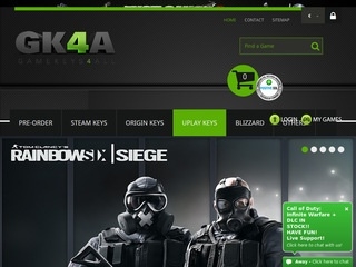 Gamekeys4all YOORshop Webhosting