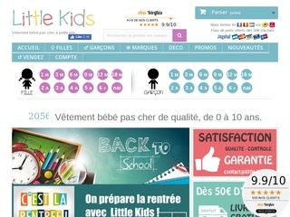 www.little-kids.fr YOORshop Webhosting