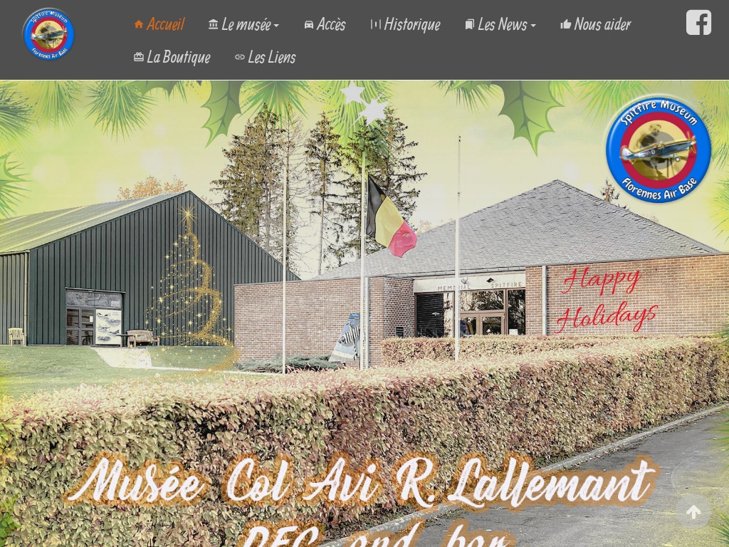 Spitfiremuseum YOORshop web hosting