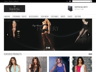 www.dantelia.com YOORshop web hosting
