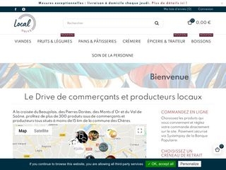 Local Drive hébergement web YOORshop