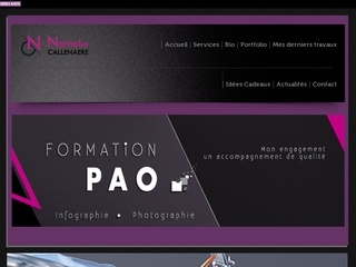 www.nathaliecallenaere.com hébergement web YOORshop
