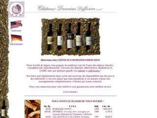 Chateaux Domaines Diff hosting internetowy YOORshop