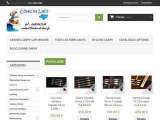Côtes et Lacs găzduire web YOORshop