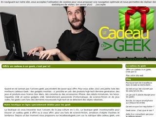 www.lecadeaudugeek.com găzduire web YOORshop
