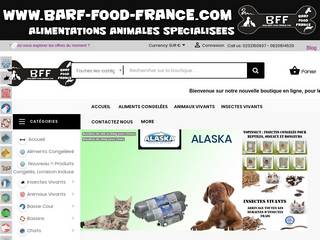 Barf Food France web hosting YOORshop