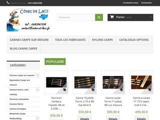 Côtes et Lacs web hosting YOORshop