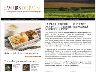 Saveurs Espagnoles web hosting YOORshop