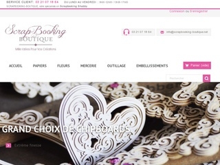 Scrapbooking-boutique web hosting YOORshop