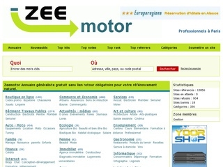 Zeemotor web hosting YOORshop