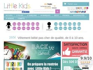 www.little-kids.fr web hosting YOORshop